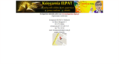Desktop Screenshot of ksiegarnia.elpat.com.pl
